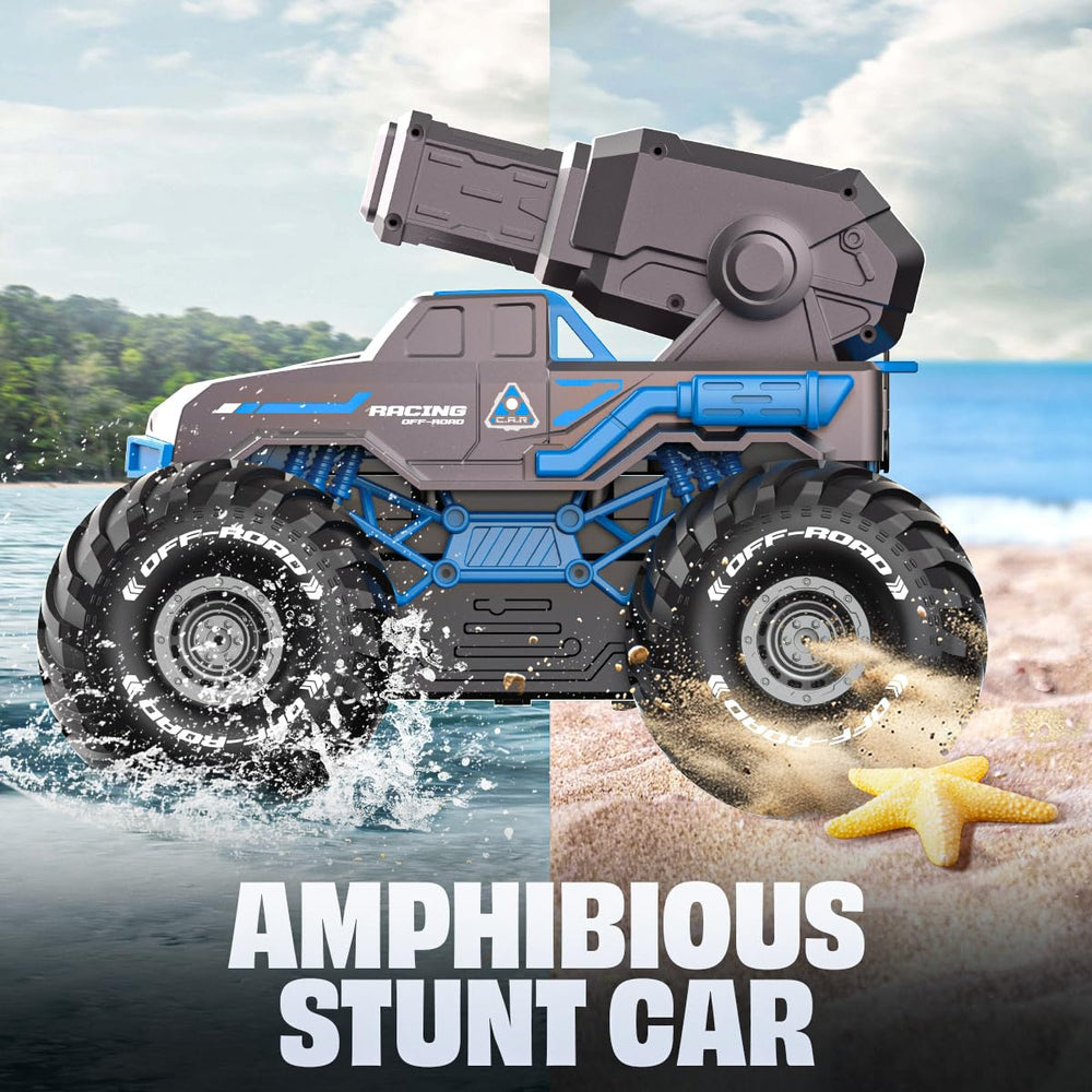 BEZGAR Monster Truck RC car with waterproof frame close-up