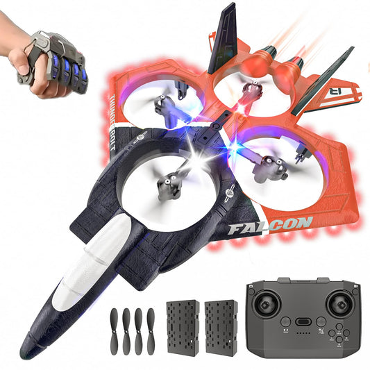 BEZGAR RC Airplane with gesture remote for precise flight control