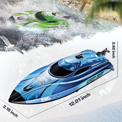 BEZGAR TX126 RC Boat 700mAh battery supports longer play sessions