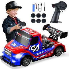 BEZGAR remote control car with 2.4GHz remote for precise driving.