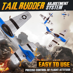 BEZGAR RC Plane beginner-friendly setup and easy handling