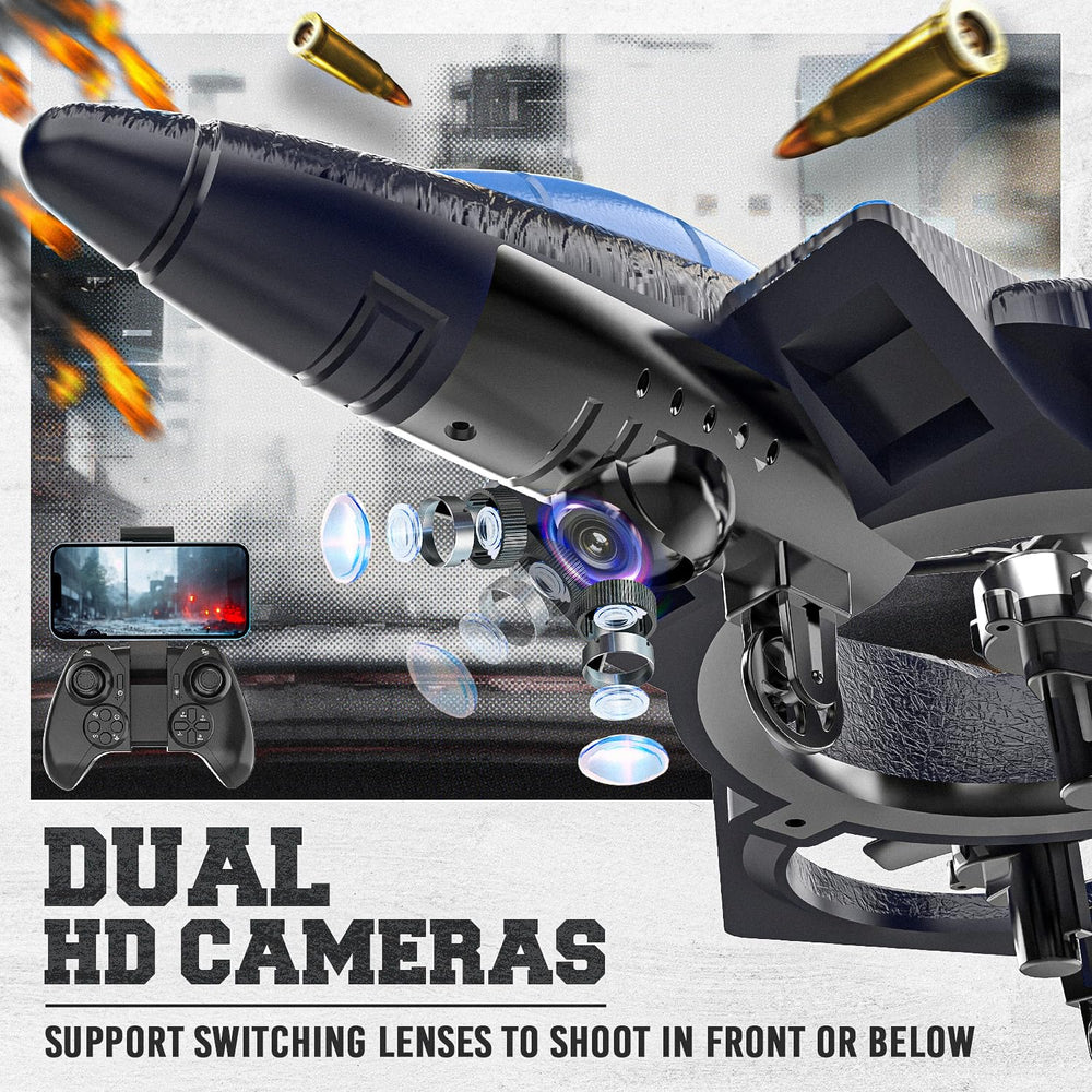 BEZGAR RC Plane camera view for capturing compact aerial footage