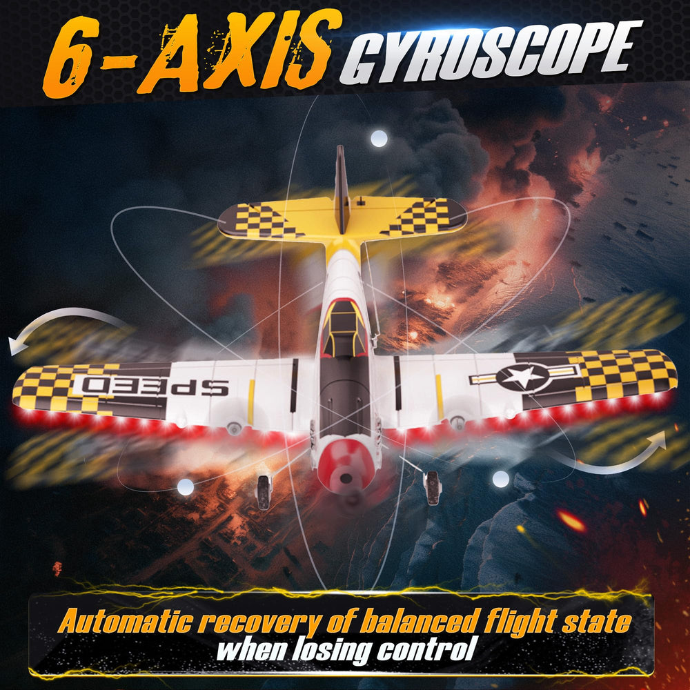 BEZGAR RC Plane dual-battery setup extends flight time for longer sessions