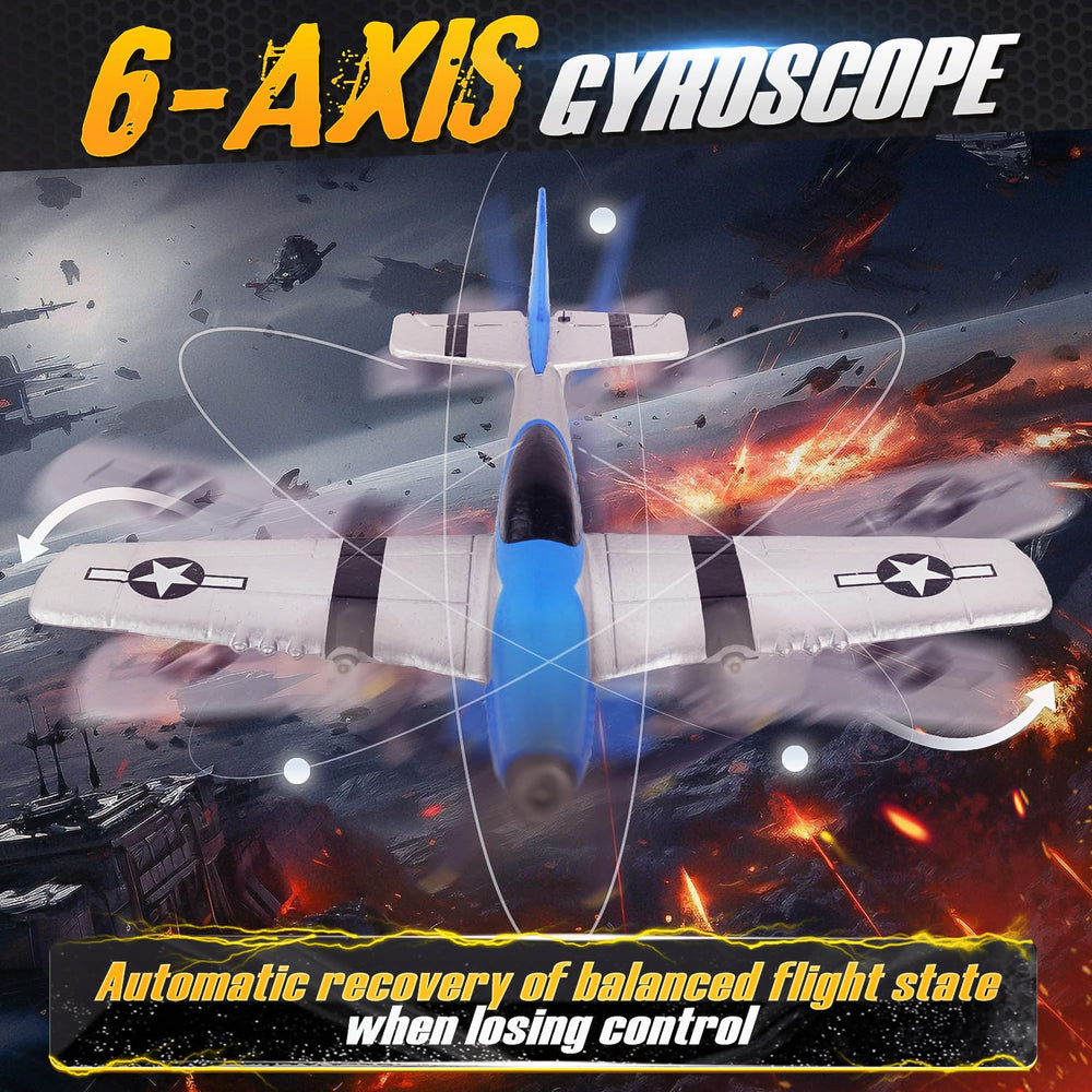 BEZGAR RC Plane dual battery design enables longer flights