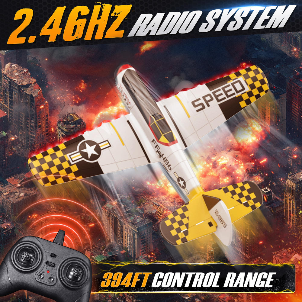 BEZGAR RC Plane performing stunts delivers thrilling aerial moments for all ages