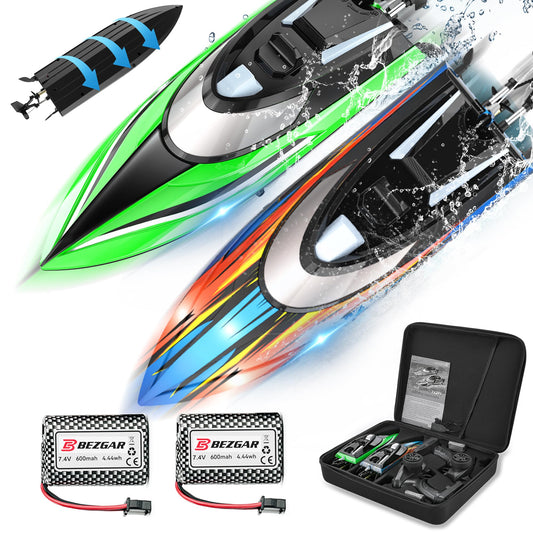 BEZGAR remote control boat two-pack case enables easy transport and storage