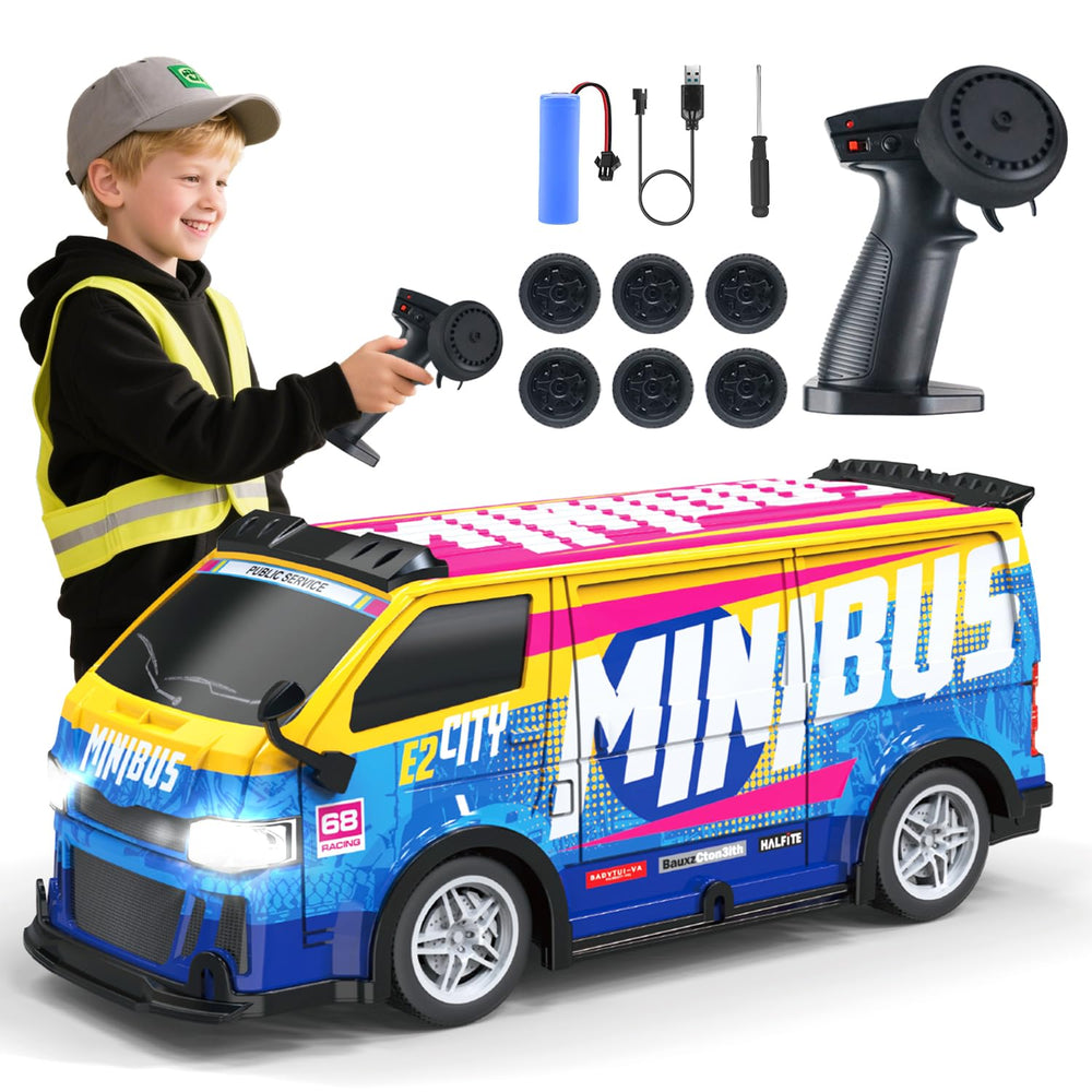 BEZGAR remote with drift tires switch enables quick speed and precision.