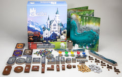 Bezier Games Castles of Mad King Ludwig Moats add fortified scoring potential.