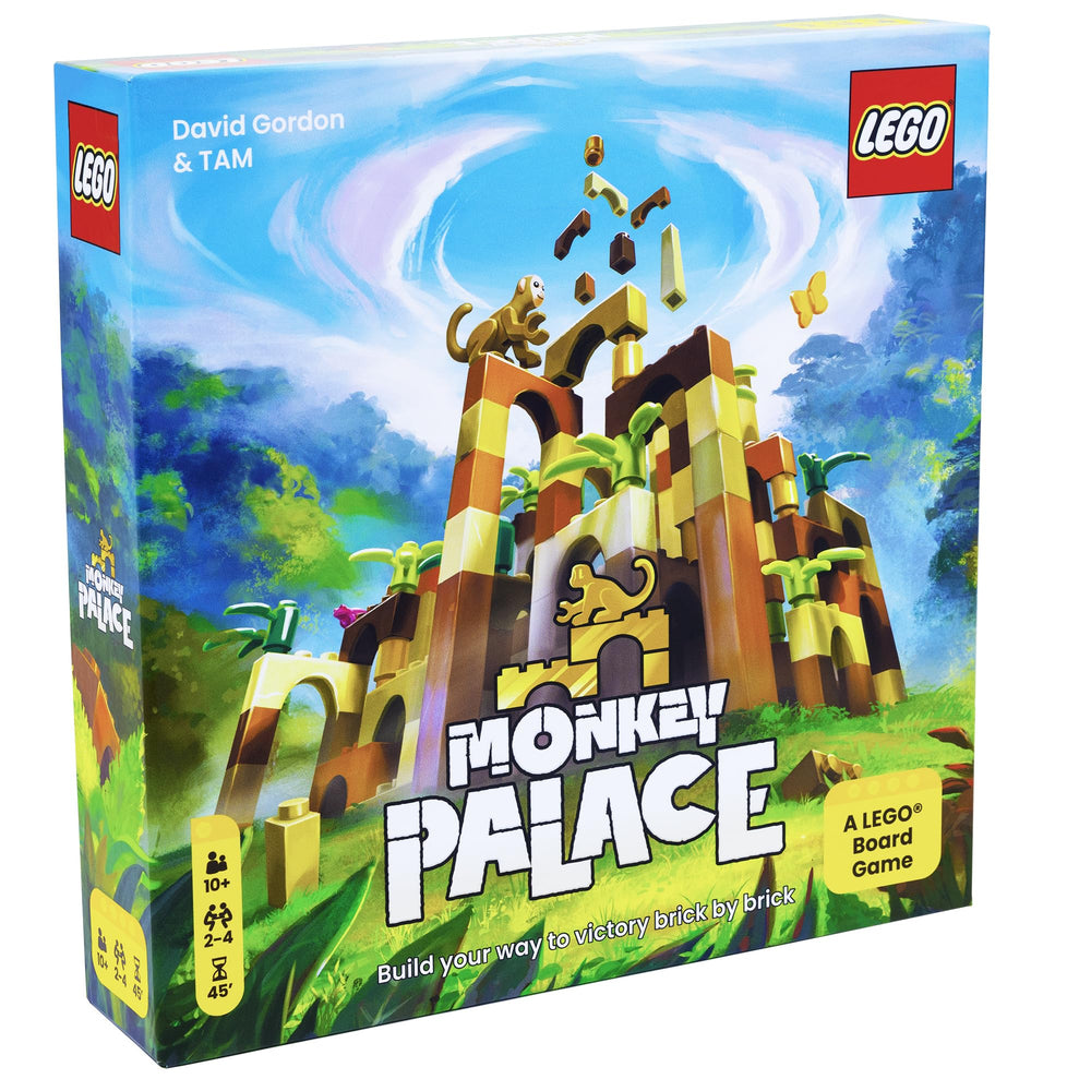 Bezzerwizzer Monkey Palace brick-assembly for strategic family play