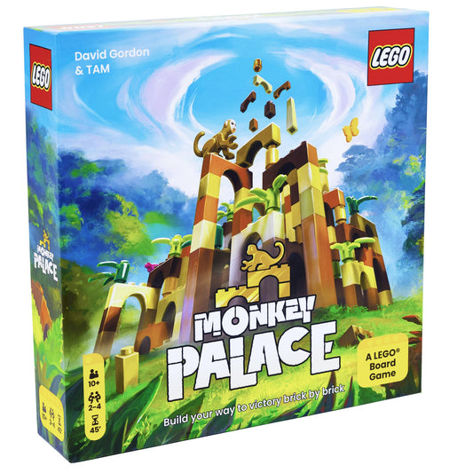 Bezzerwizzer Monkey Palace brick-assembly for strategic family play