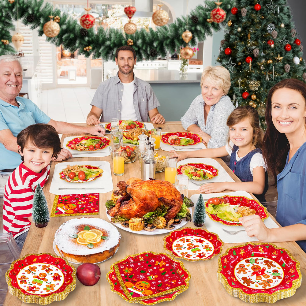 BFUN gingerbread motif enhances seasonal ambiance at celebrations.