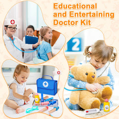 BGdoyz Doctor Kit storage bag keeps playroom tidy and portable