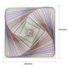 Bgraamiens puzzle backside with letter sections A and B to guide the solve