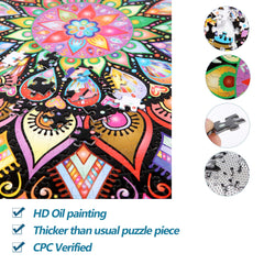 Bgraamiens puzzle colorful pieces, vibrant tones boost visual engagement.