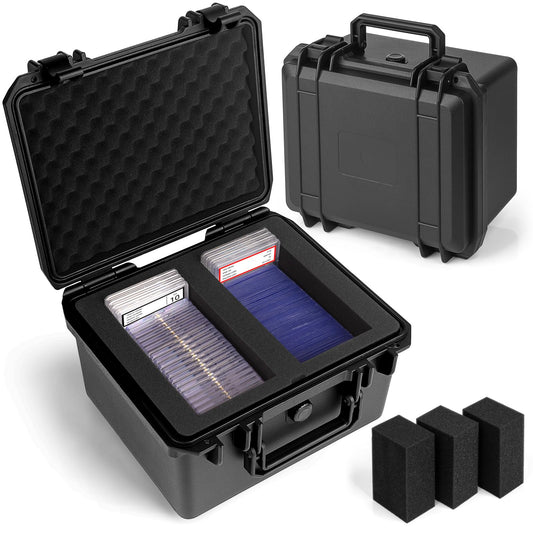 Bheddi Graded Card Storage Box exterior with rugged protection for valuable slabs.