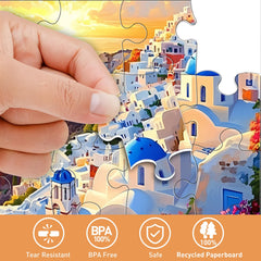 Biarek textured-surface puzzle offers tactile feedback for engaging sessions