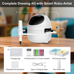 BiBiSi drawing robot reusable drawing board for ongoing practice