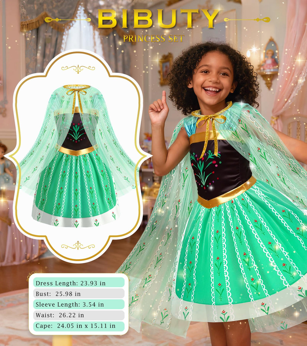 BIBUTY little girls playtime costumes for creative pretend play