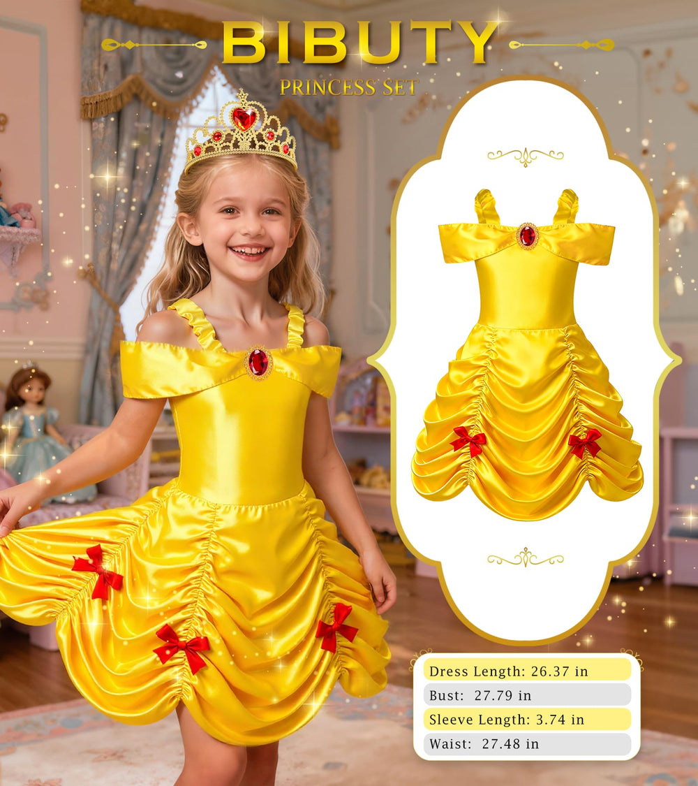 BIBUTY soft stretchy material for comfortable dress up outfits