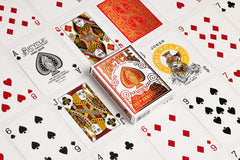 Bicycle 1885 ace design spades close-up reflecting classic artwork inspiration.