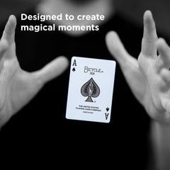 Bicycle card game night setup helps groups stay entertained