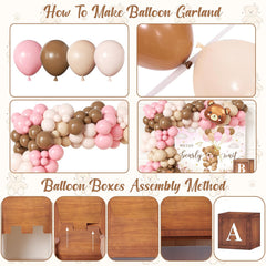 BIENAN bear-theme decor set creates cozy, photo-friendly party vibes