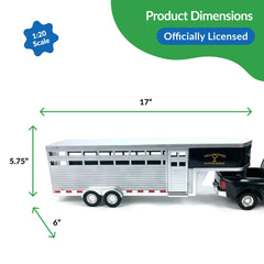Big Country Toys AMT 1:20 scale trailer, a realistic collectible for display.