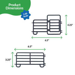Big Country Toys play-ready corrals help kids organize animal scenes.
