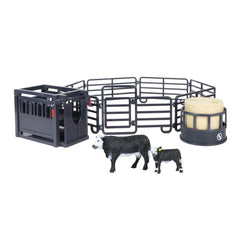 Big Country Toys ranch set cow and calf pair for imaginative play
