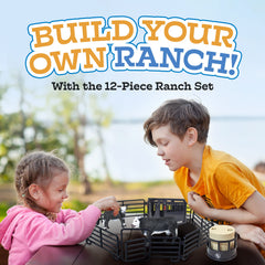 Big Country Toys ranch set hay ring completes farm display