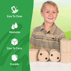 Big Country Toys realistic hay bales for lifelike farm scenes.