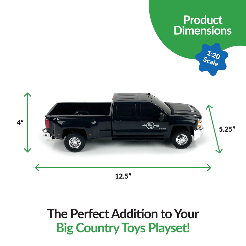 Trailer connection feature from Big Country Toys allows quick mixing with other trailers.