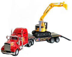 Big Daddy Big Rig front view highlights durable tractor-trailer for realistic play.