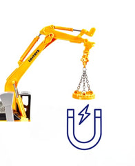 Big Daddy excavator loading action invites hands-on construction play.