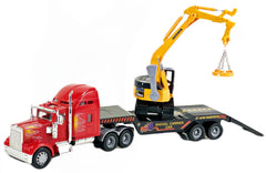 Big Daddy excavator operating action encourages site-work role-play.