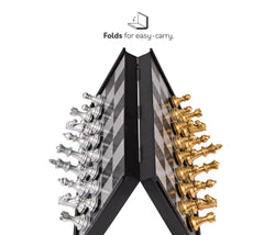 Big Mo’s Toys portable travel chess set is ideal for classrooms and trips.