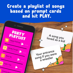 Big Potato Add to Playlist: shared playlist appears on phones as songs are added.
