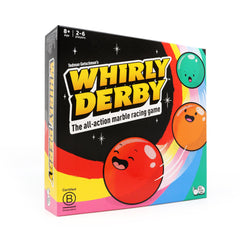 Big Potato Whirly Derby marble race track in action for family fun