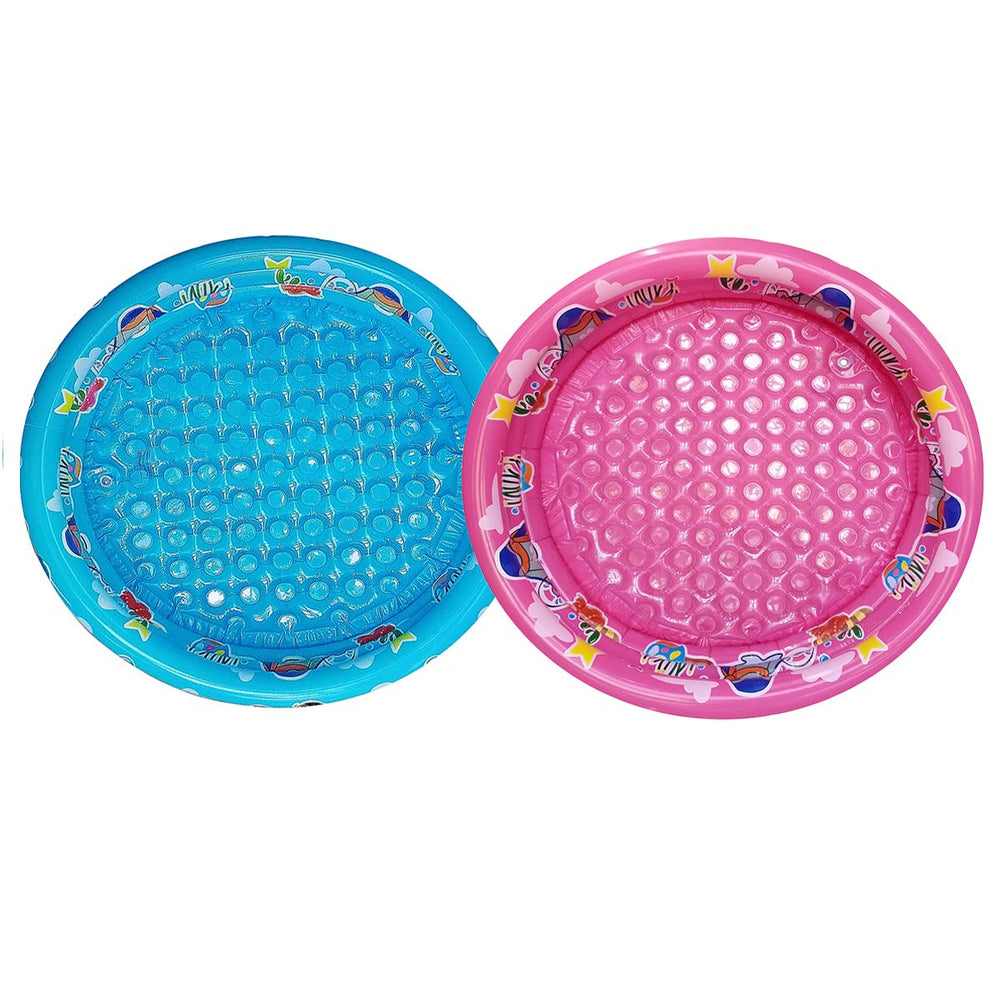 Big Summer 3 Rings Kiddie Pool 48-inch diameter suitable for ages 3 and up.