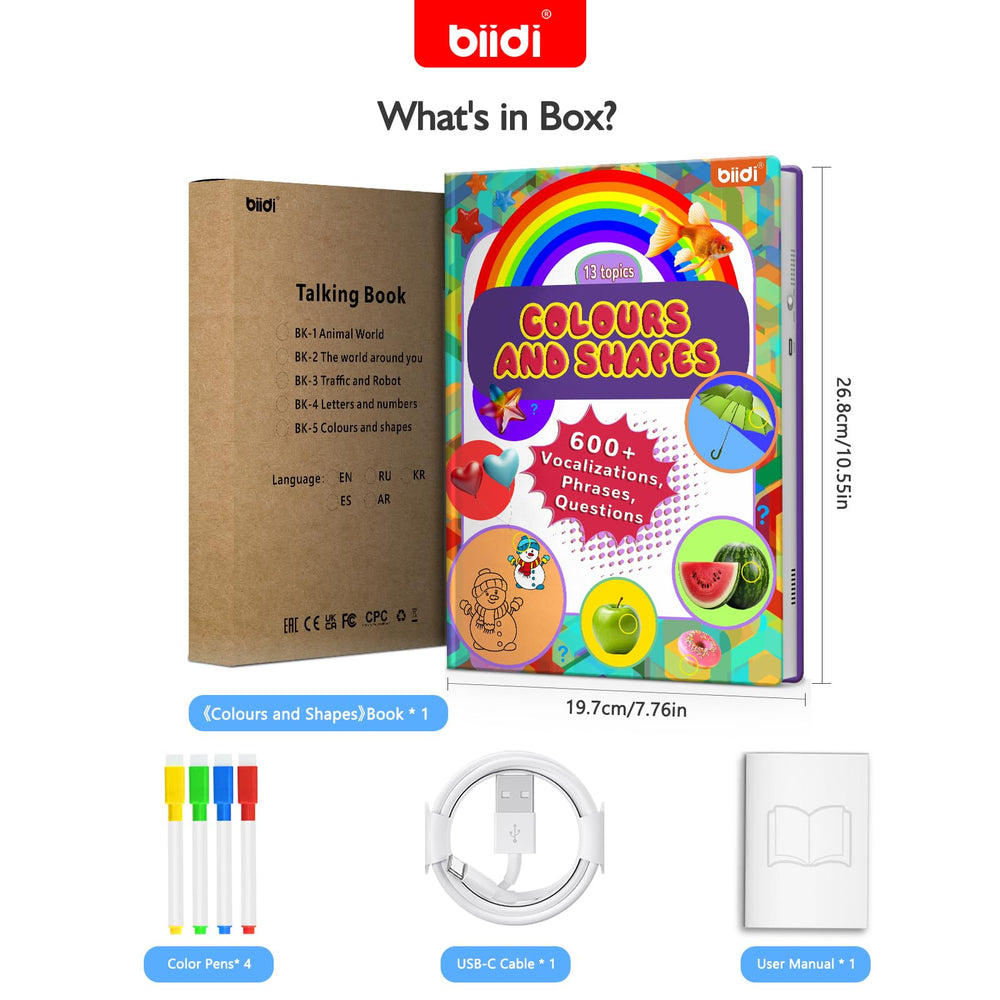 Biidi travel-ready learning toy for education on the go