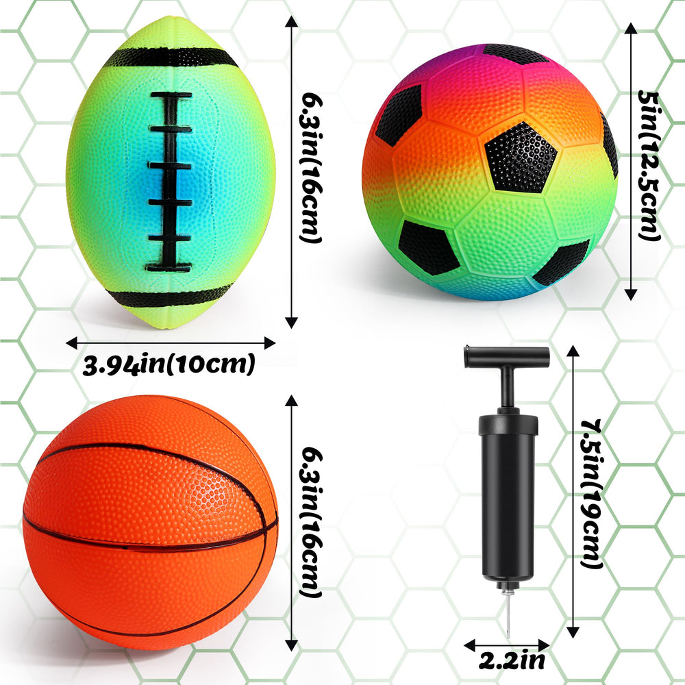 Billeeit 5 inch basketball ball designed for tiny hands and coordination