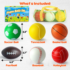 Billeeit mini football ball; lightweight foam for easy outdoor handling.