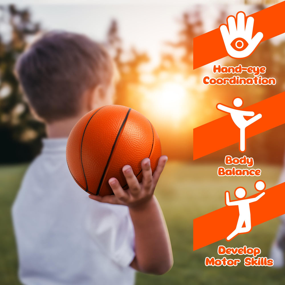 Billeeit mini volleyball ball; soft foam for safe volley practice.