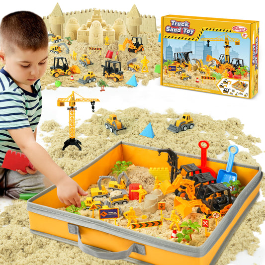 Billeeit foldable sandbox with 15x15 inch surface for versatile play
