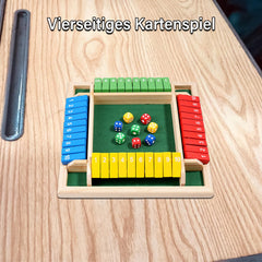 Billowvolve Shut The Box dice and tiles arranged for hands-on math practice.