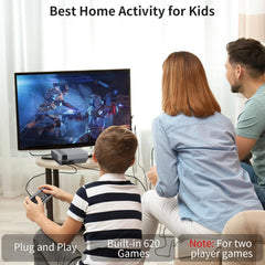 Biloxi 620 games menu shows 620 built-in classics at a glance