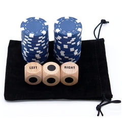 Bilywey Left Right Center dice set with L Center Right symbols for quick play