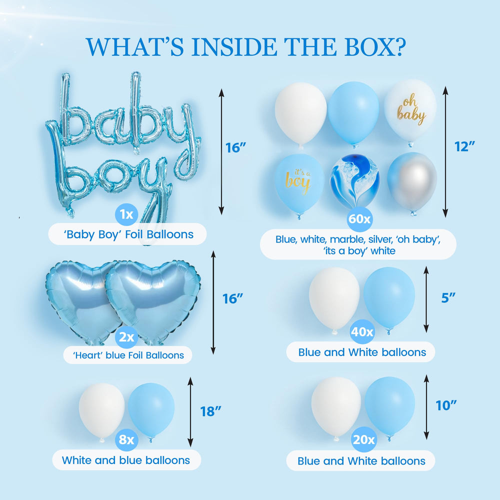 BIMASO baby shower banner and letters kit ensures a photo-ready backdrop.