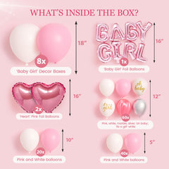 BIMASO pink banner set for cohesive party decor