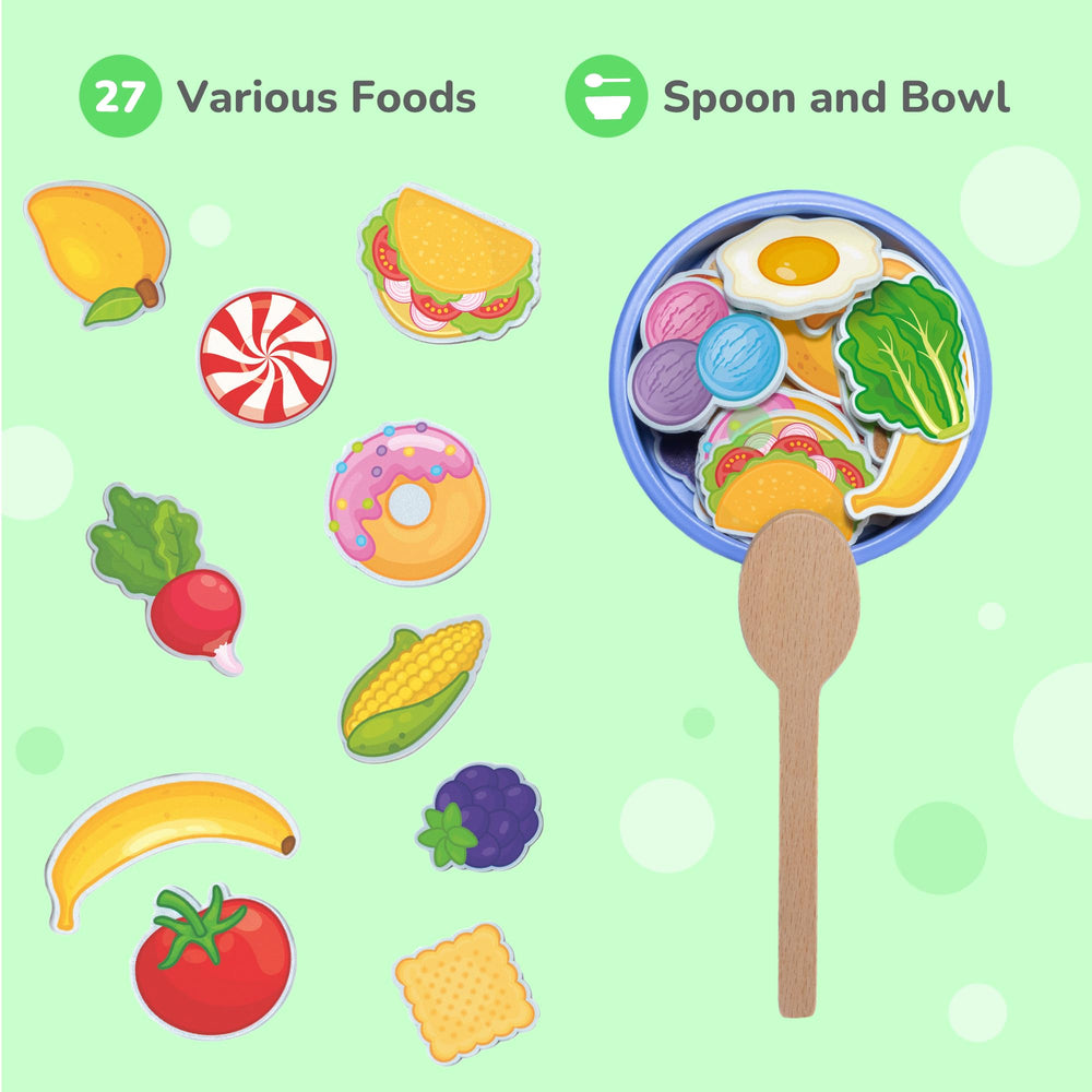 Bimi Boo animal toys receive food from child’s play, nurturing empathy and care